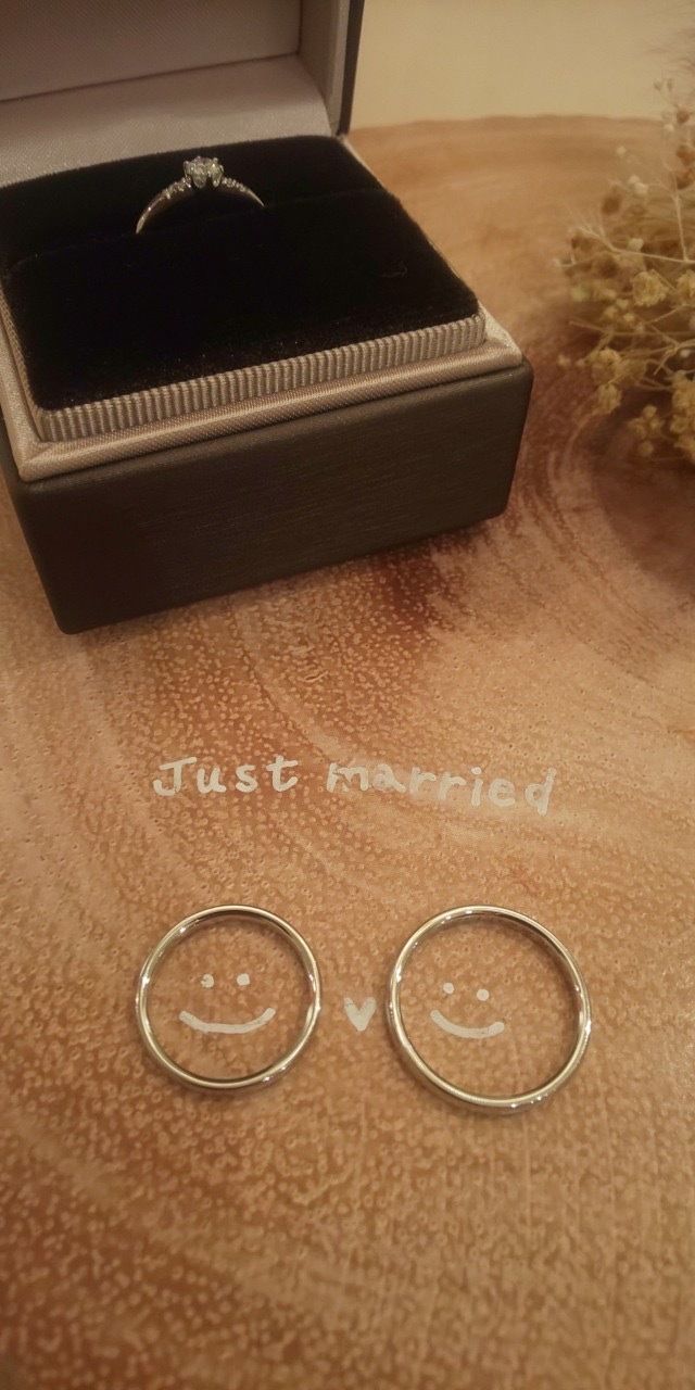 アイプリモにて結婚指輪、婚約指輪を購入しました！
