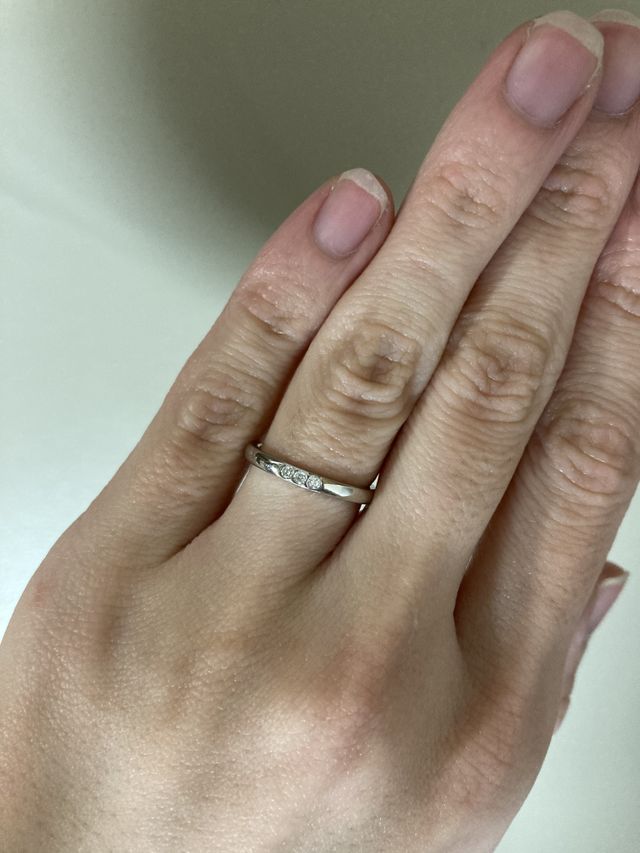 着用時の写真です。