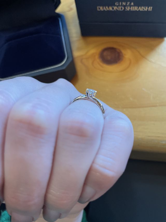 横から見たデザインも気に入っています