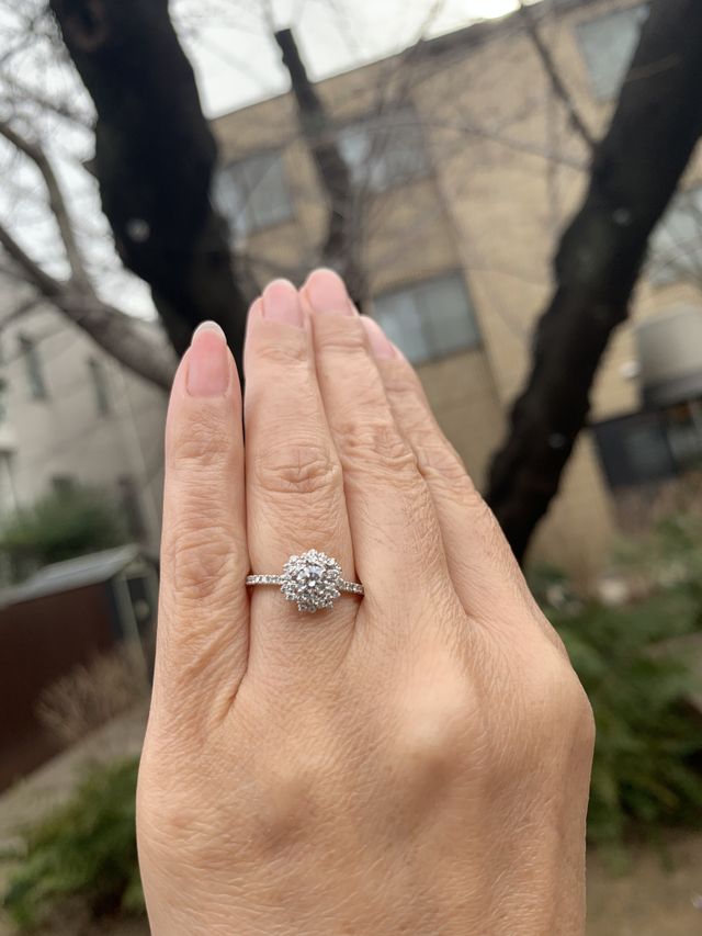 他ではみたことのない特別なデザインがとても気に入りました。