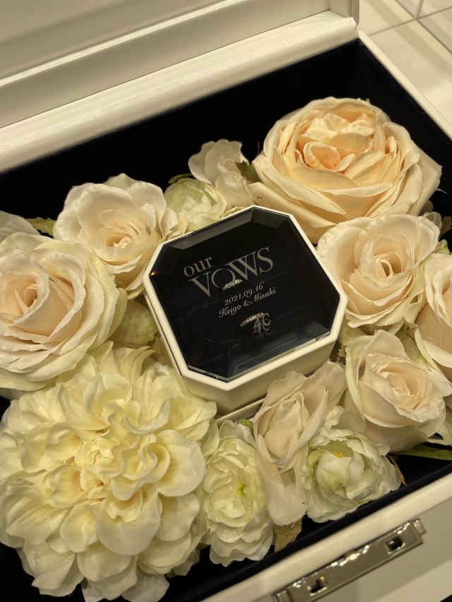 お店で可愛いボックスに入れて出してくださいました。