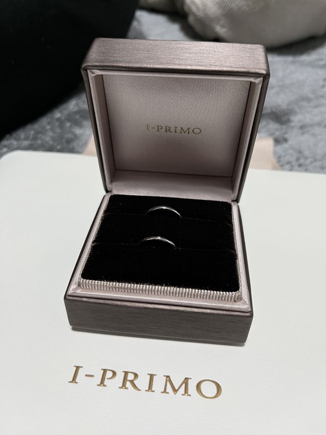 結婚指輪です。