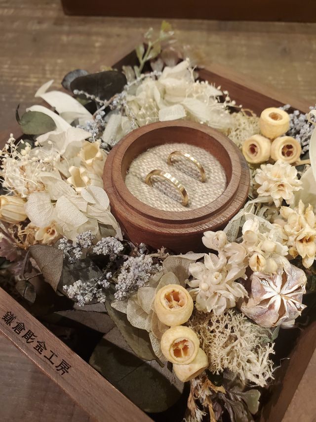 ファッションリングのような結婚指輪