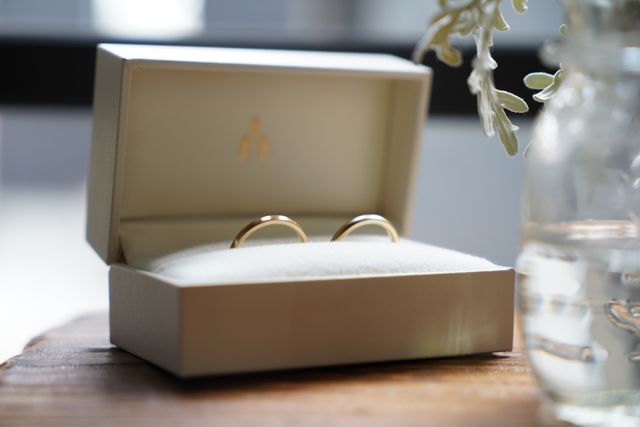 指輪と箱