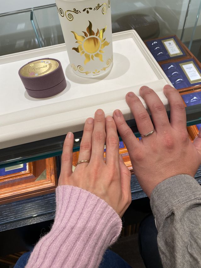 ラプンツェルの髪の毛をイメージしたデザインでした！