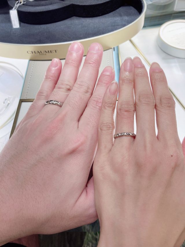 トルサード（8ダイヤ、男性用は幅4mmのもの）