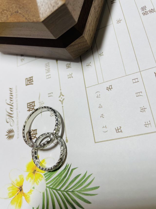 結婚指輪とマカナ