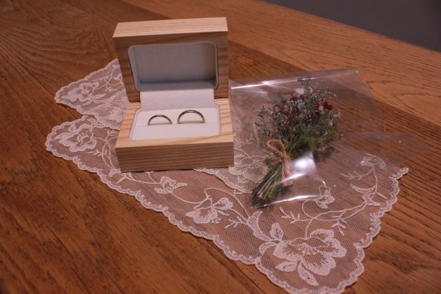 出来上がりの受け渡し