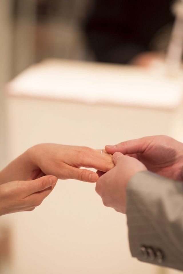 挙式の写真です