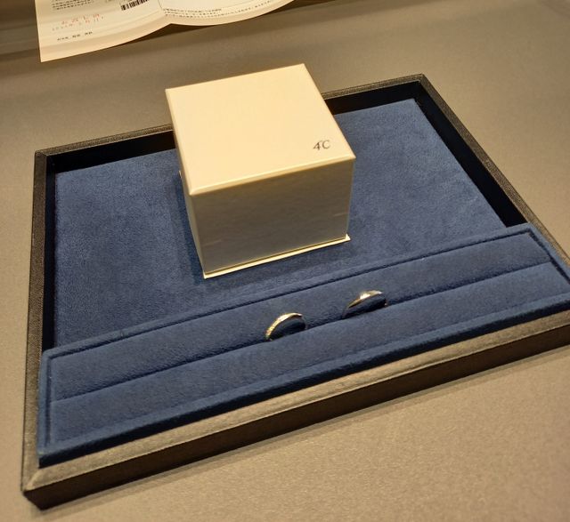 結婚指輪さんとの初対面！これからよろしくね！