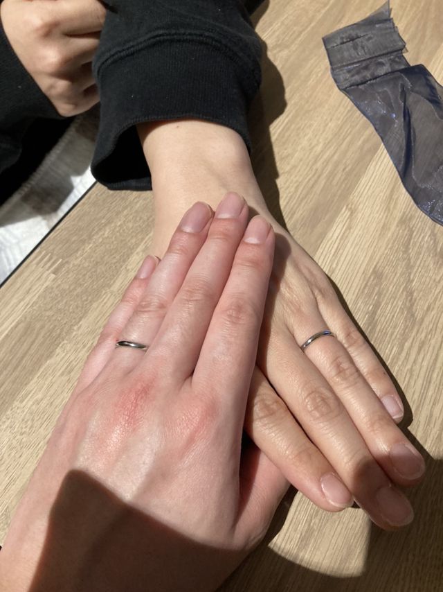 うちにお迎えしてはじめての着用