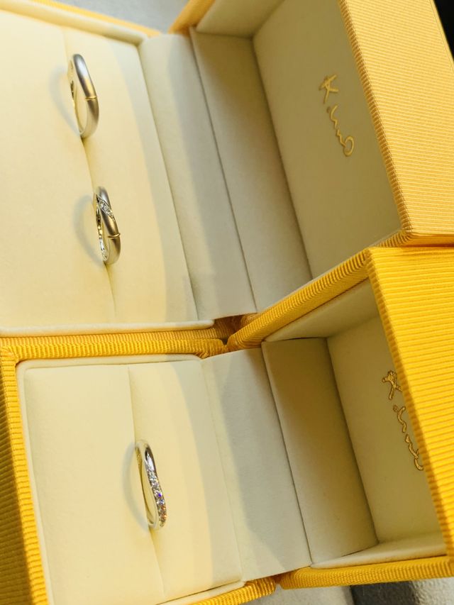 婚約指輪、結婚指輪