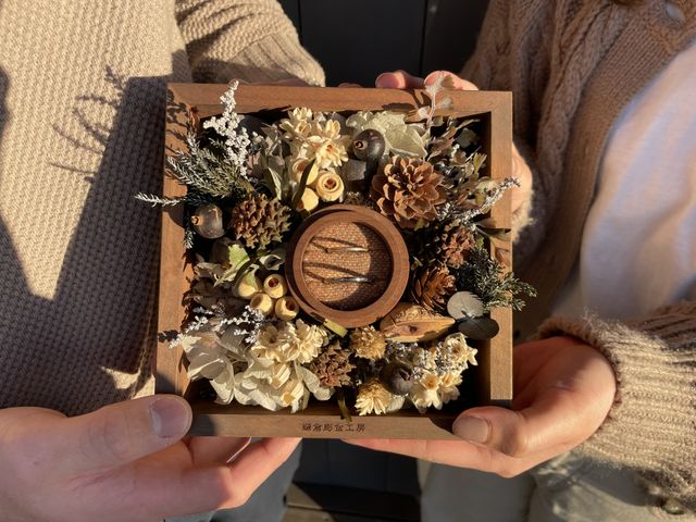 2人でお互いに作りました。
希望以上の出来でびっくりです。