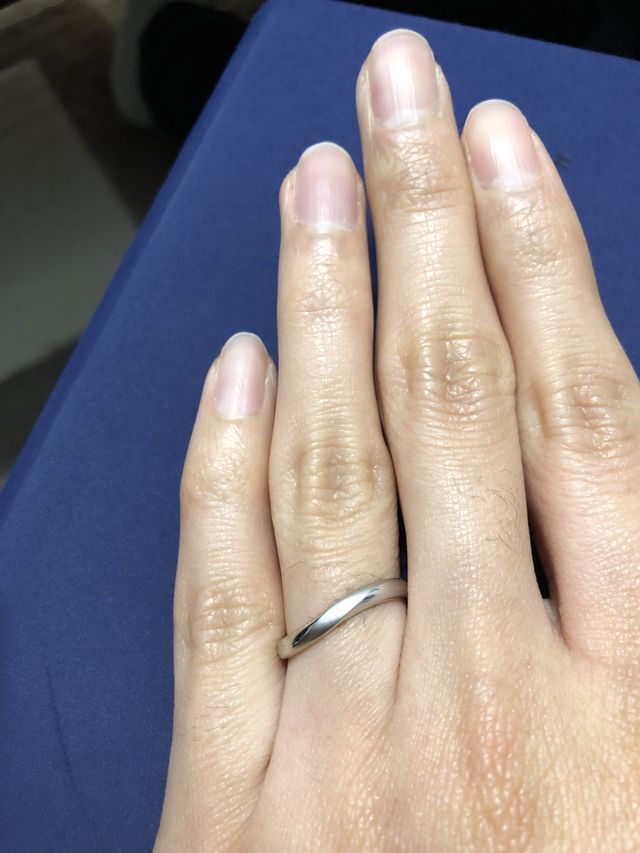 艶消しのワンポイントがお気に入りです