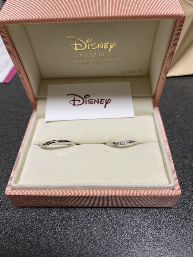 ペアリングのディズニーデザインです。