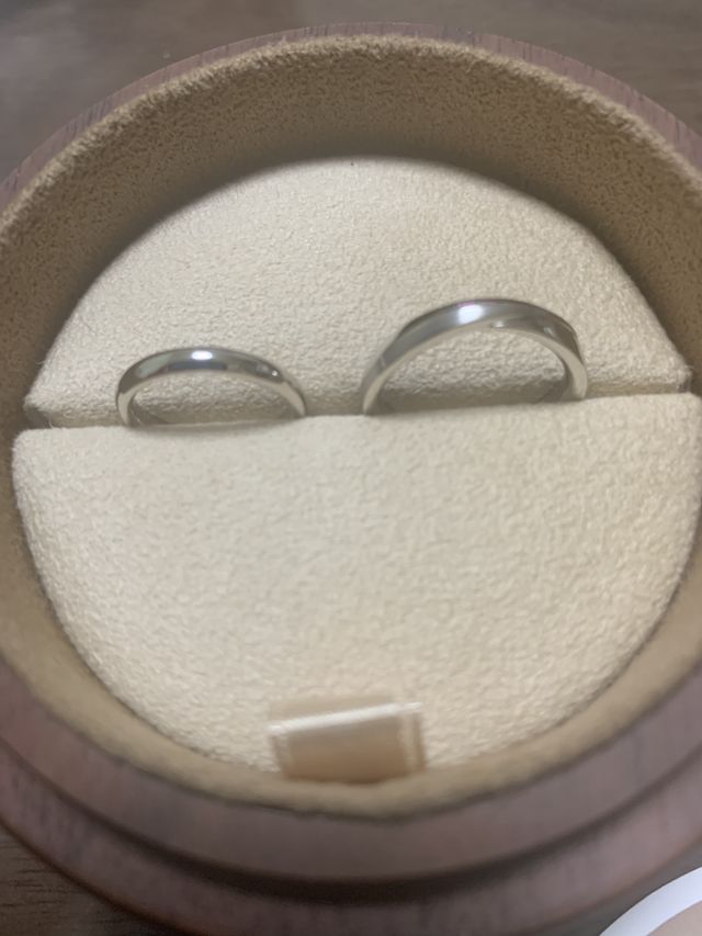 結婚指輪を購入。出来上がりに満足。アフターサービスも充実。