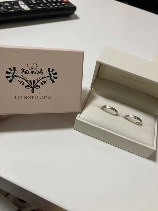 理想通りの指輪です。