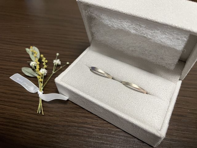 ドライフラワーも添えられていました◎