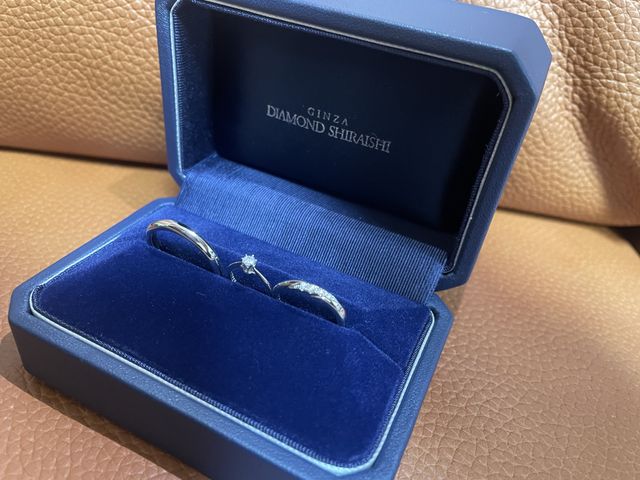 真ん中はベビーリング