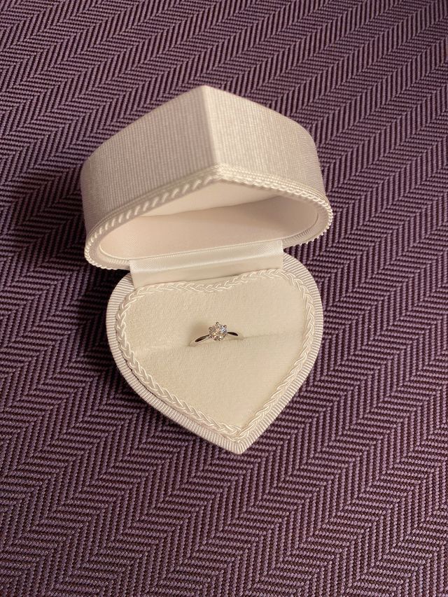 ハートのボックスを選びました。