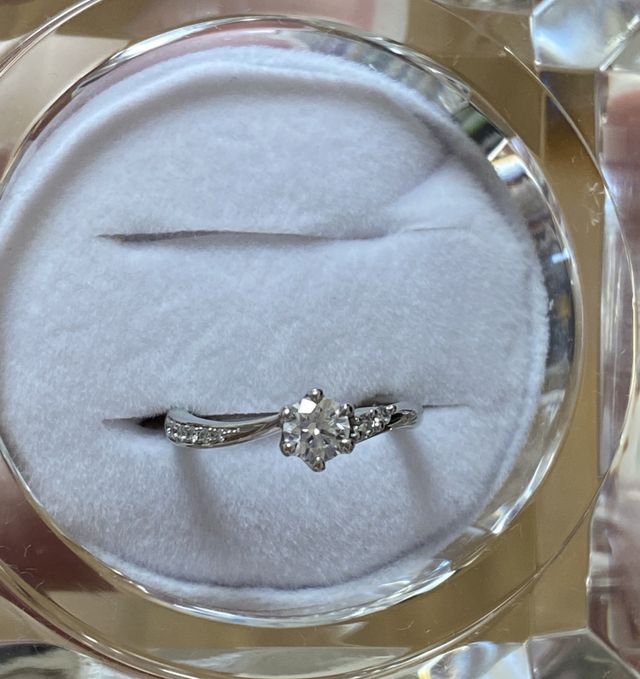 １月購入者限定に指輪入れもプレゼントで付いてきました！