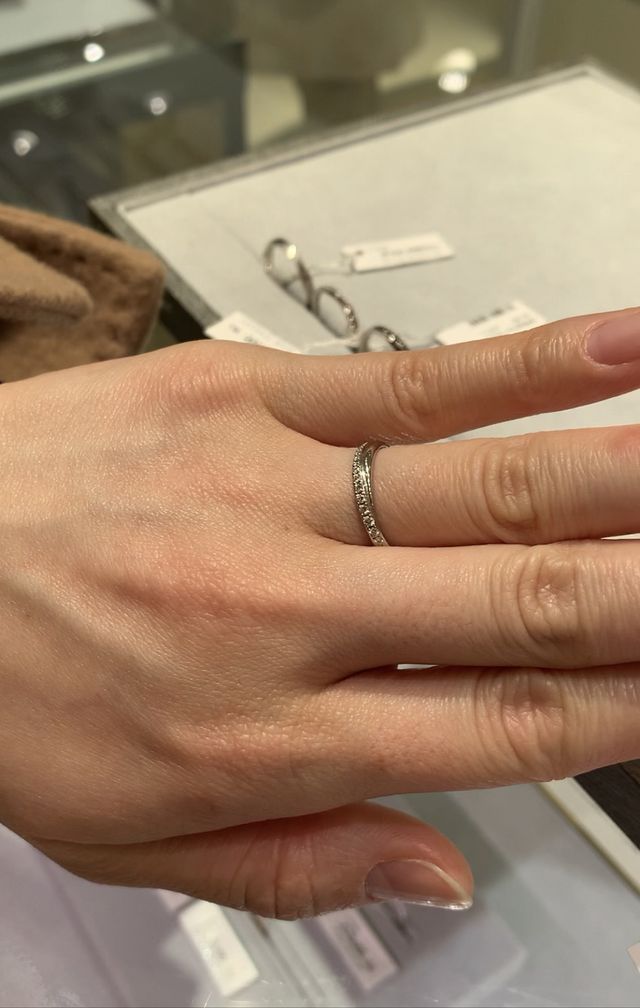 さりげないダイヤ