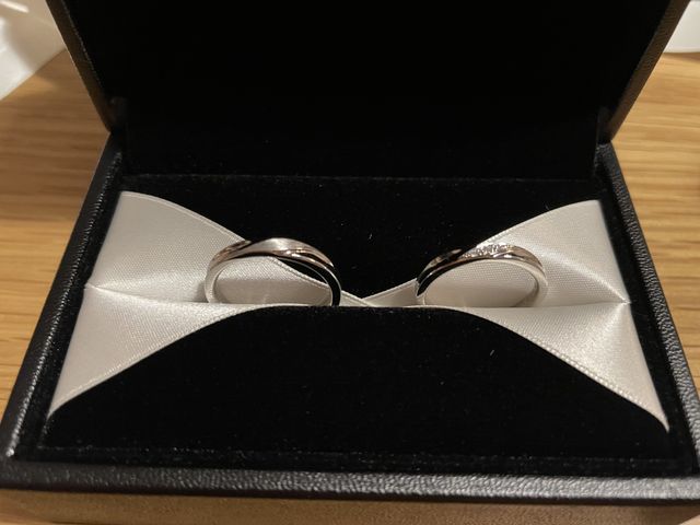 結婚指輪(購入時の箱)