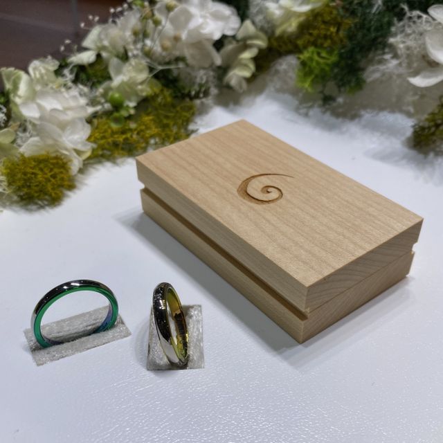 形を決めてから、入れたい色を決めました！