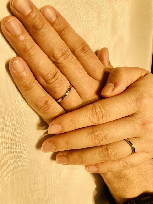 結婚指輪です