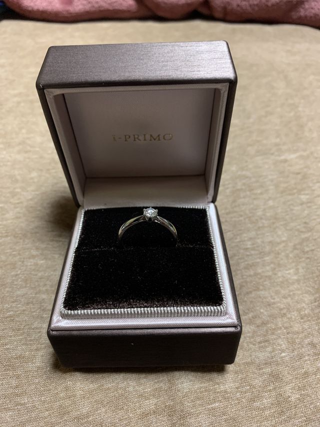 事前に色々調べて、当日これに決めたそうです（婚約者談）