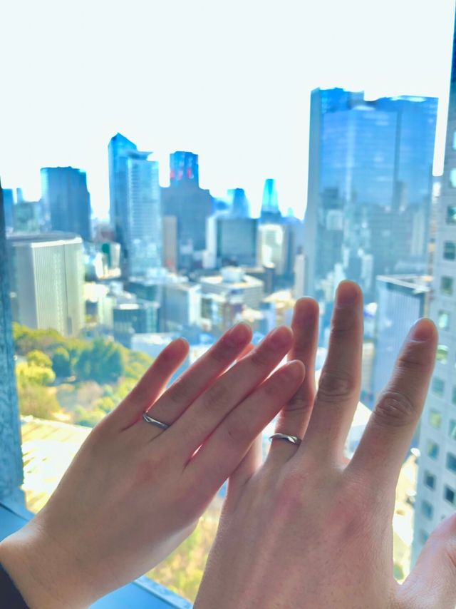 旅行時に撮影しました。
指輪着用時の写真です。