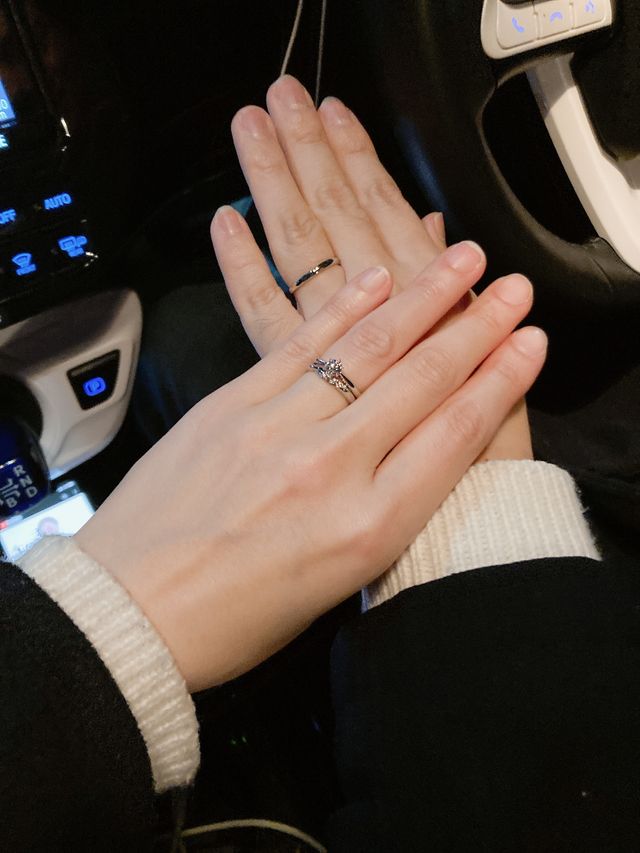 ２人で婚姻届を提出したこの時の気持ちを忘れないでいたいです。