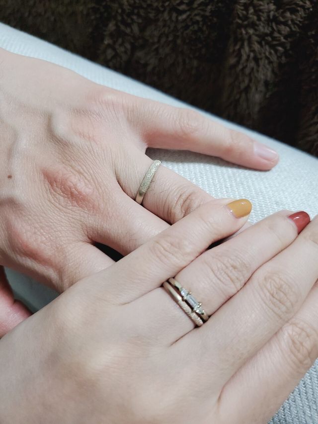 着用時の写真です。