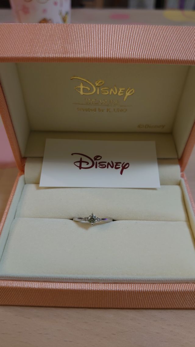 さりげないディズニーデザインにしていただいて可愛いです！