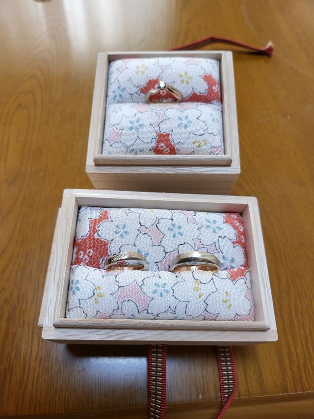 結婚記念日10周年の御祝いに。