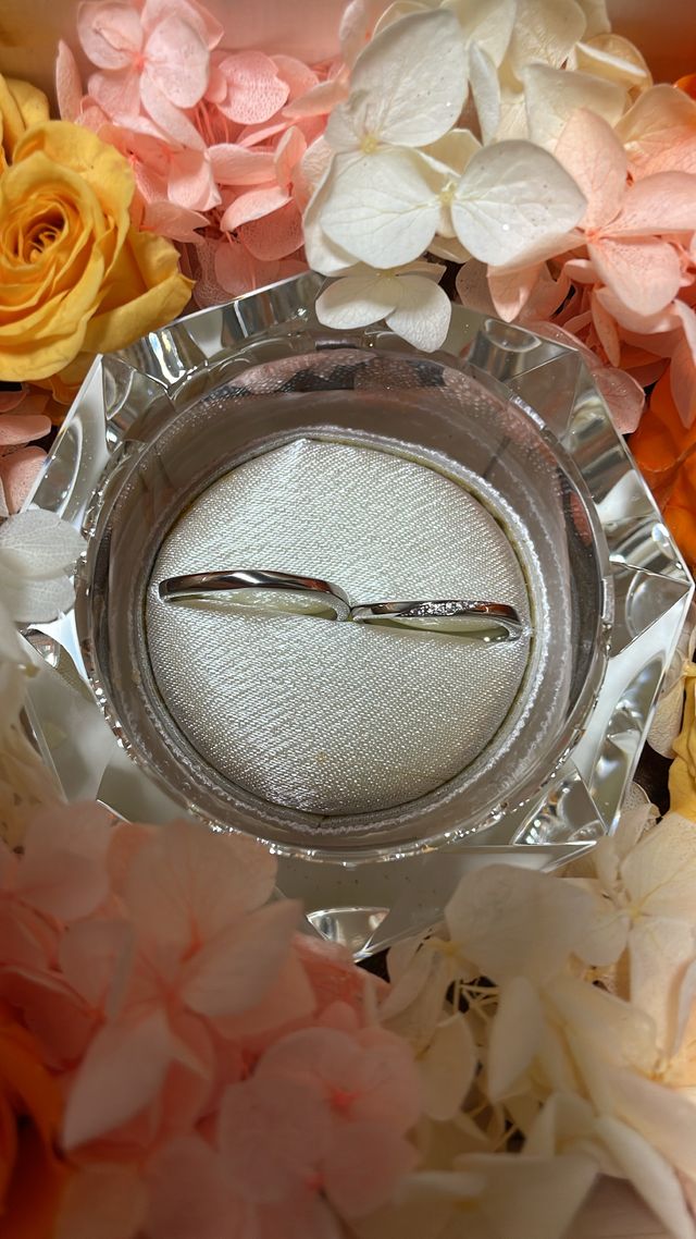 朝葉のペア
同じデザインでお揃いに見えるので気に入っています