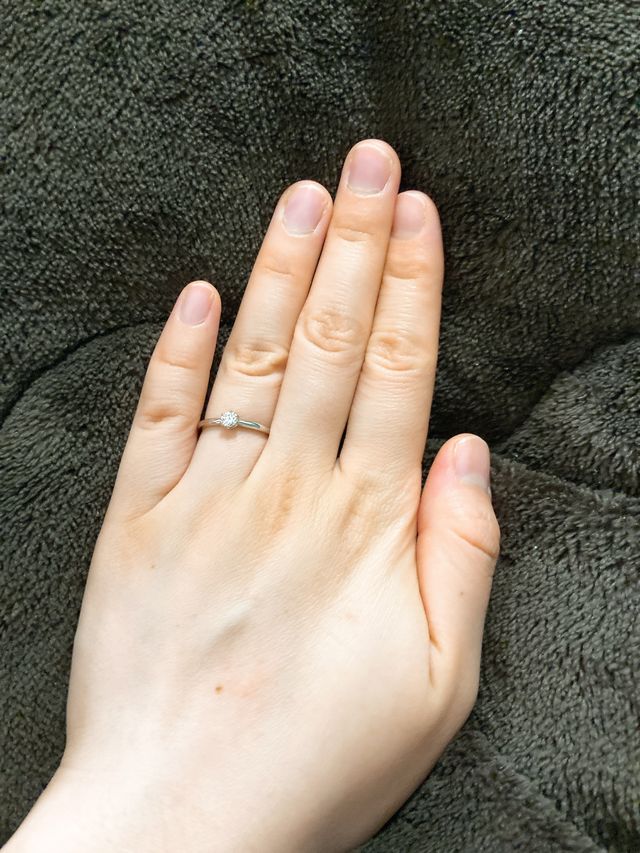 普段使いできるシンプルなデザインを選びました。