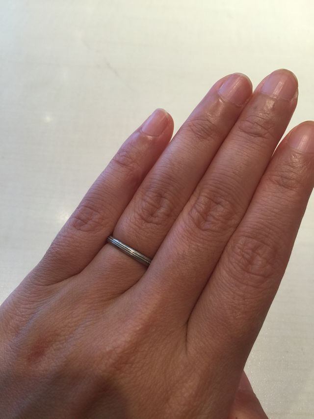 真ん中にミルが一周入ってます☆