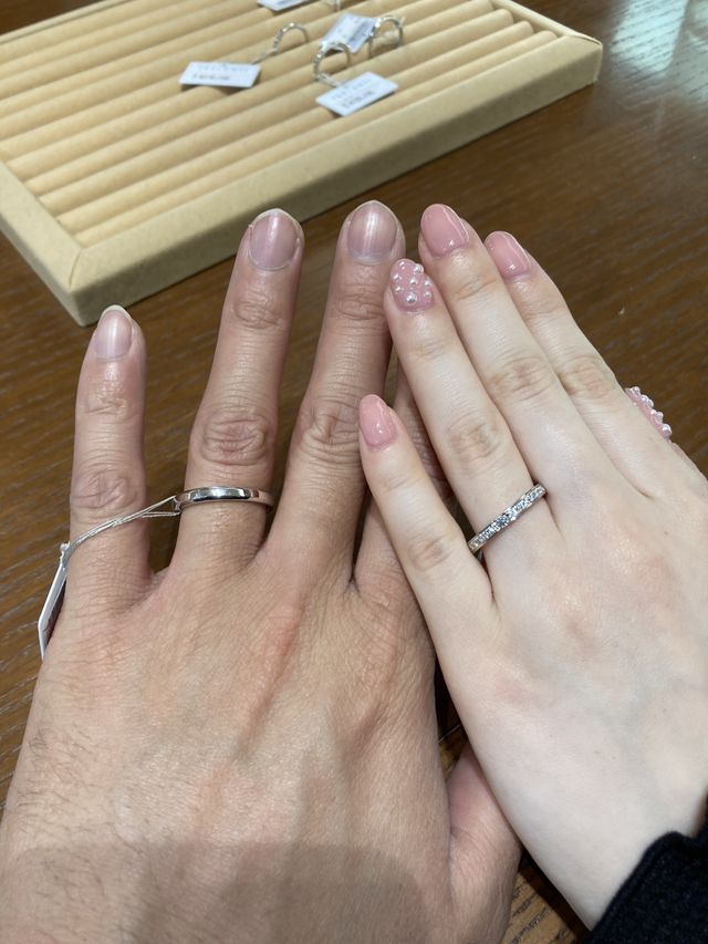 1番気に入った結婚指輪