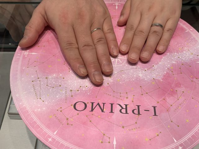 ヘリアとネイレスの重ね付け