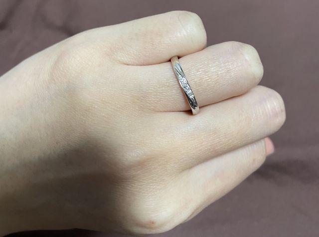 女性用
グーにしても違和感なし