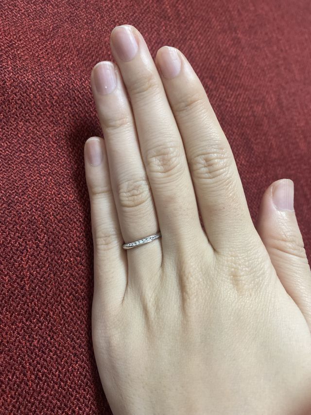 指に合うデザイン