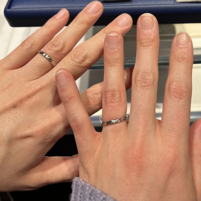 結婚指輪（エバーアフター）です
