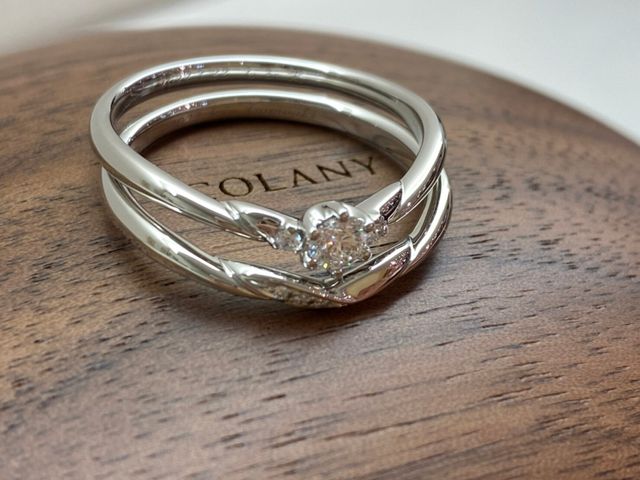 婚約指輪＆結婚指輪
ダブルリング