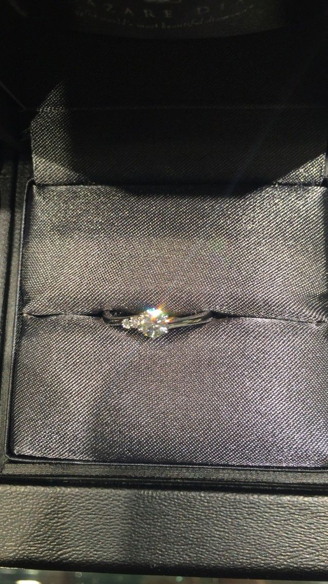 真上から。輝きがすごいです。