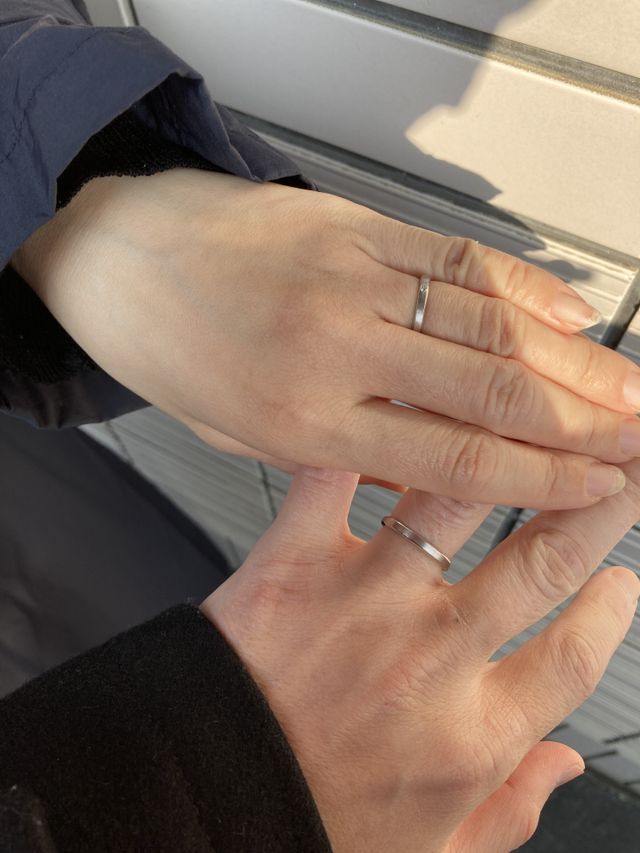 二人とも、デザインとコンセプトに惹かれて雲結を選びました。