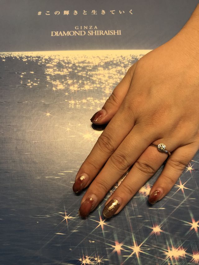 店舗で撮って頂いた写真です。