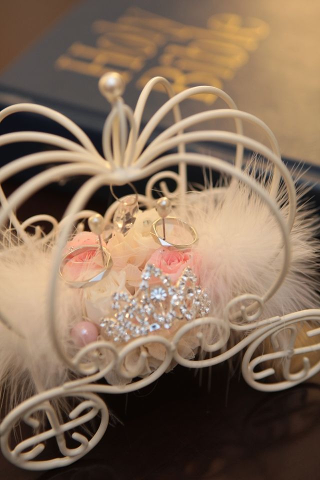 リングピローと指輪