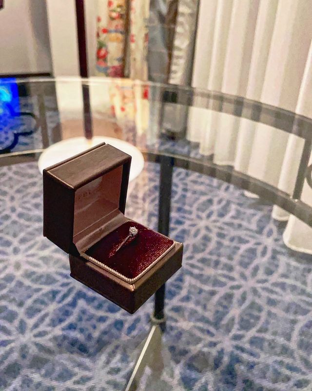 プロポーズ用のミニボックスです。