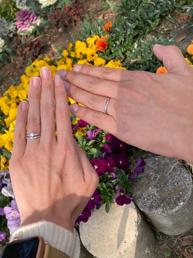 取りにいって、すぐにはめてみました！